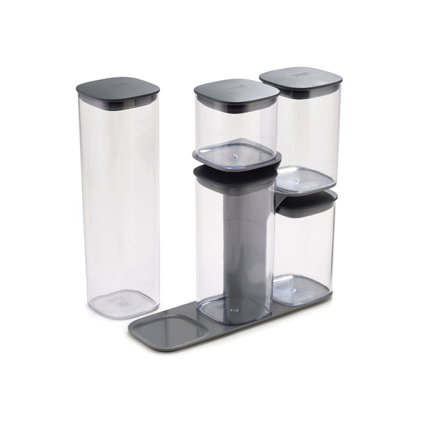 3 Or 5 Piece Storage Container Set With Stand