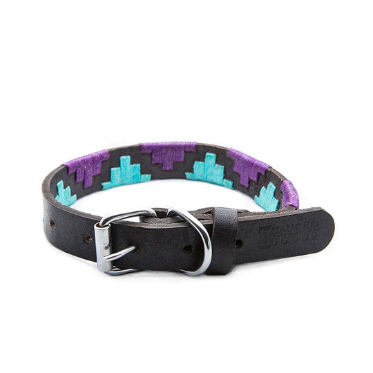 Tribal Leather Dog Collar