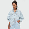 Oversized Light Blue Denim Jacket