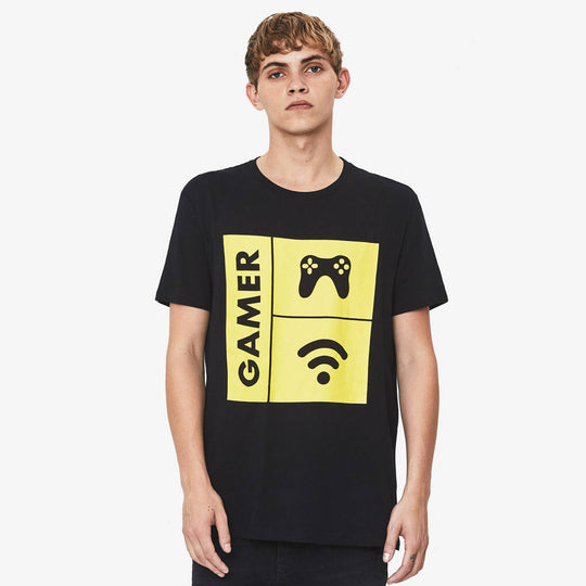 T Shirt With Print Gamer