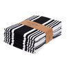 Urban Villa Kitchen Towels Trendy Stripes 100% Cotton Dish Towels Mitered Corners